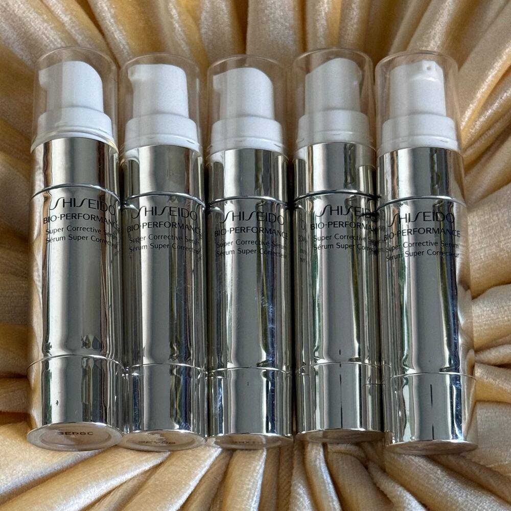 5 Shiseido Bio-Performance Super Corrective Serum 9ml .32 Oz travel